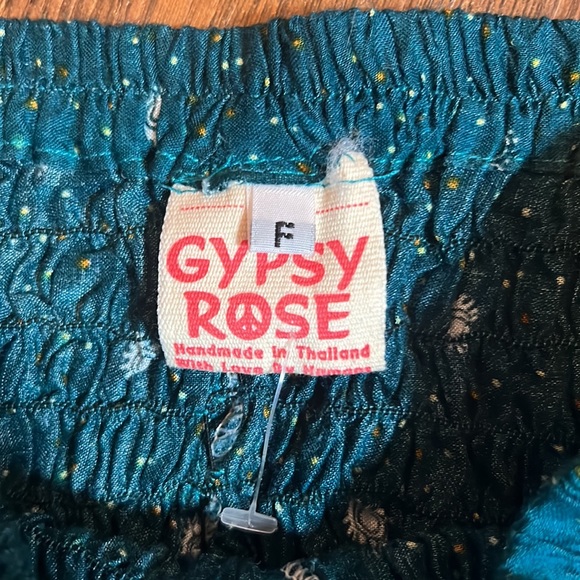 Gypsy Rose Flowy lightweight Pants L - Picture 4 of 4